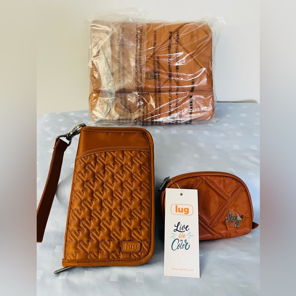 LUG  Cappuccino/Copper Brown set